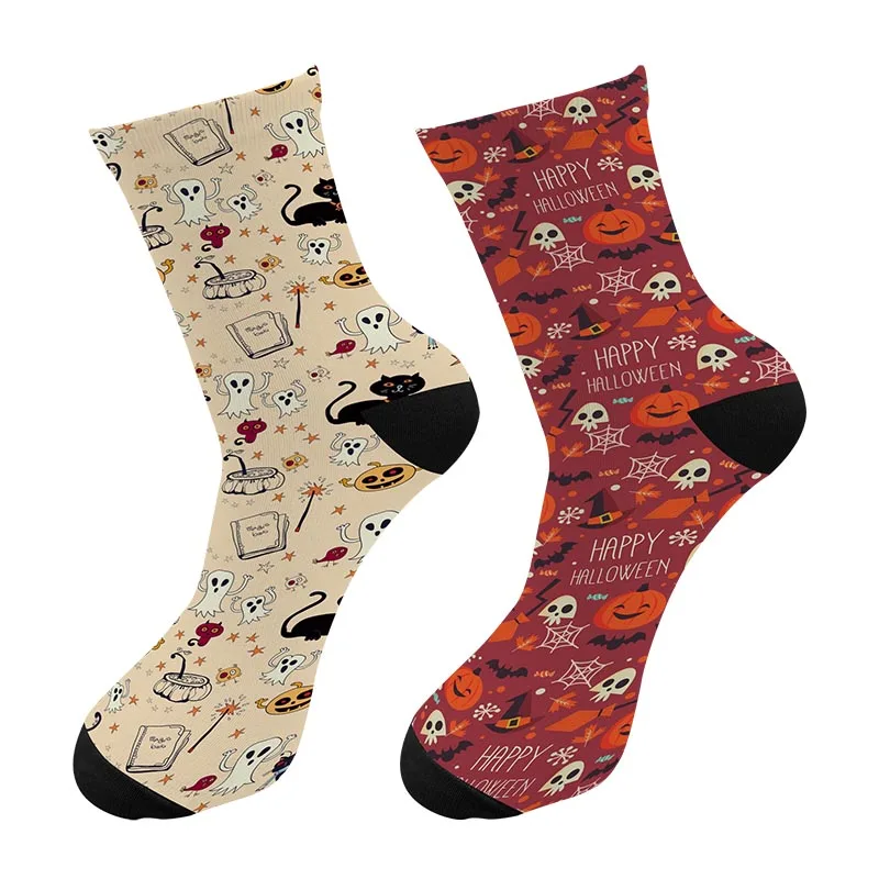 New 3D Printed Cartoon Halloween Party Crew Socks Men Ghost Spider Horror Funny Long Socks Men's Dress Tube Socks 
New 3D Printed Cartoon Halloween Party Crew Socks Men Ghost Spider Horror Funny Long Socks Men's Dress Tube Socks