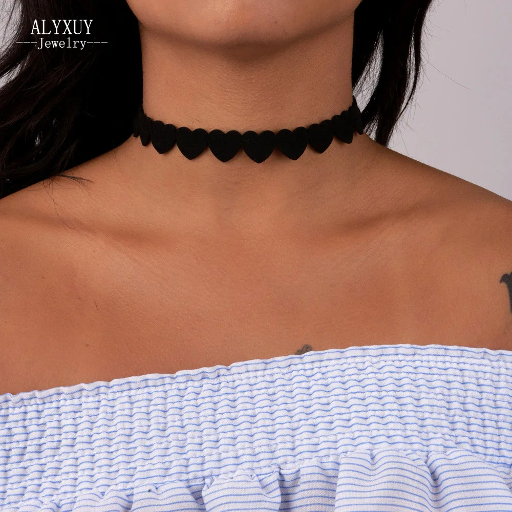 New fashion jewelry heart design leather choker necklace gift for women girl N1820
New fashion jewelry heart design leather choker necklace gift for women girl N1820