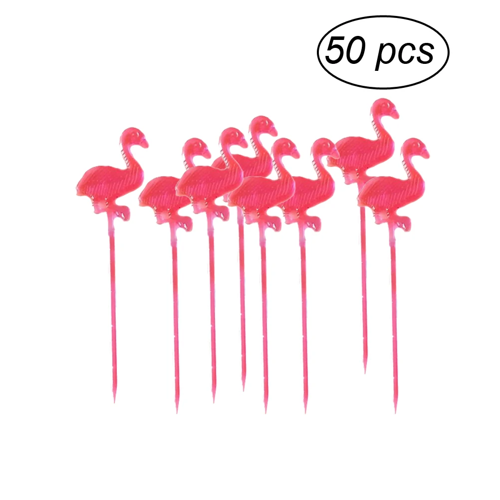 50pcs Buffet Cupcake Fruit Fork Cake Dessert Salad Sticks Flamingo Food Picks Cocktail Toothpick Skewer Wedding Party Supplies
50pcs Buffet Cupcake Fruit Fork Cake Dessert Salad Sticks Flamingo Food Picks Cocktail Toothpick Skewer Wedding Party Supplies