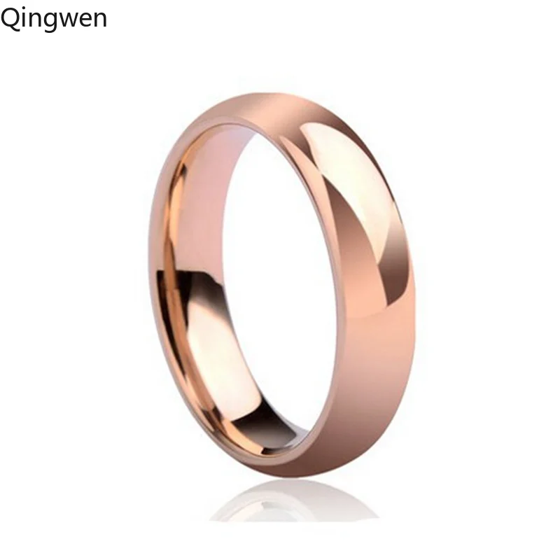 Qingwen Couple Fashion Rose Gold Women Men Polished Stainless Steel Ring Convention Jewelry Wedding Band Ring Valentine Gifts
Qingwen Couple Fashion Rose Gold Women Men Polished Stainless Steel Ring Convention Jewelry Wedding Band Ring Valentine Gifts