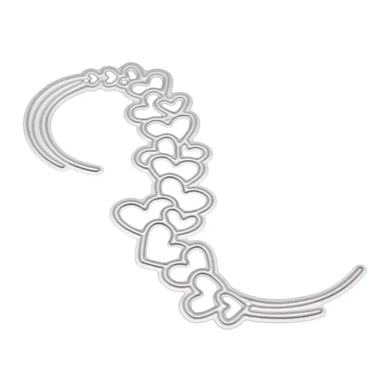 Heart Metal Cutting Dies Stencil DIY Scrapbooking Album Stamp Paper Card Embossing Craft Decor 
Heart Metal Cutting Dies Stencil DIY Scrapbooking Album Stamp Paper Card Embossing Craft Decor