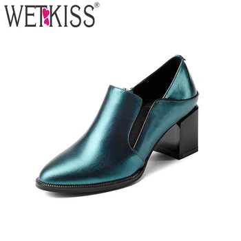 WETKISS Zipper Pumps High Square Heel Women Shoes Leisure Shopping Commuting Female 2018 Side Footwear Natural Leather
WETKISS Zipper Pumps High Square Heel Women Shoes Leisure Shopping Commuting Female 2018 Side Footwear Natural Leather