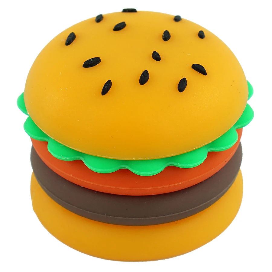 10pcs 5ml silicone hamburger wax container Nonstick Silicone Container Storage Box for Oil Wax Jar Dab jar
10pcs 5ml silicone hamburger wax container Nonstick Silicone Container Storage Box for Oil Wax Jar Dab jar