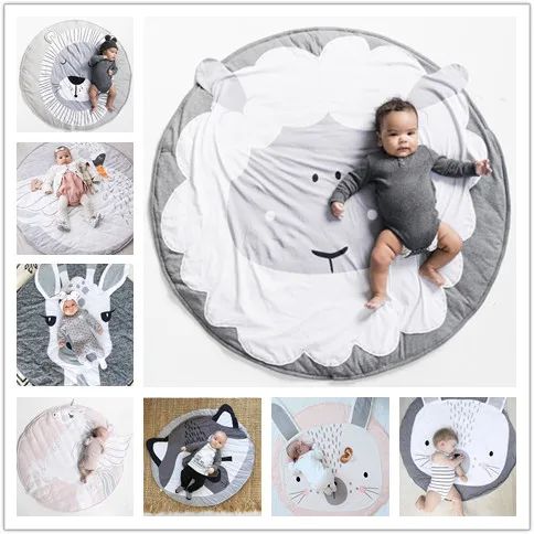 Diameter 90cm 100% Cotton Hot Sale Round Carpet for Baby Play and Crawl Play Rugs Children Living Room Cut Animal
Diameter 90cm 100% Cotton Hot Sale Round Carpet for Baby Play and Crawl Play Rugs Children Living Room Cut Animal