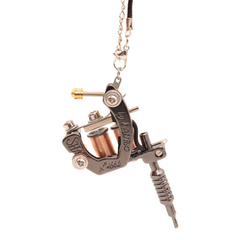 Besta 1pc Mini Tattoo Machine Pendant Lucky Machine Necklace Tattoo Machine Pendant Key Chain Necklace Punk Style
Besta 1pc Mini Tattoo Machine Pendant Lucky Machine Necklace Tattoo Machine Pendant Key Chain Necklace Punk Style