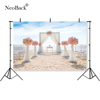 NeoBack Photography backdrops wedding party Seaside View Wedding Ceremony Theme love Bridal shower banner photo studio P4362
NeoBack Photography backdrops wedding party Seaside View Wedding Ceremony Theme love Bridal shower banner photo studio P4362