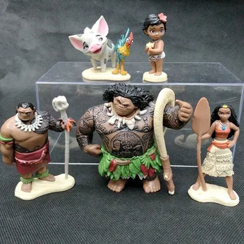 6Pcs Full Set 4-10cm Moana Princess PVC Action Figures Toys Maui Toddler Moana Decoration Cake Gift Toys Doll For Kid Gifts
6Pcs Full Set 4-10cm Moana Princess PVC Action Figures Toys Maui Toddler Moana Decoration Cake Gift Toys Doll For Kid Gifts