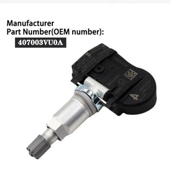 433MHZ For Nissan NOTE QASHQAI TIIDA Hatchback X-T Renault ESPACE V KOLEOS 407003VU0A Tire Pressure Monitor Systems
433MHZ For Nissan NOTE QASHQAI TIIDA Hatchback X-T Renault ESPACE V KOLEOS 407003VU0A Tire Pressure Monitor Systems