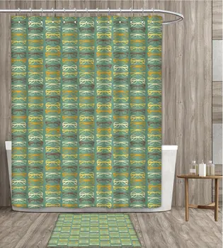 Vintage shower curtain 3D Digital Printing Retro Funky Sunglasses Collection Old Accessories Grunge Looking Pattern Bathroom Set
Vintage shower curtain 3D Digital Printing Retro Funky Sunglasses Collection Old Accessories Grunge Looking Pattern Bathroom Set