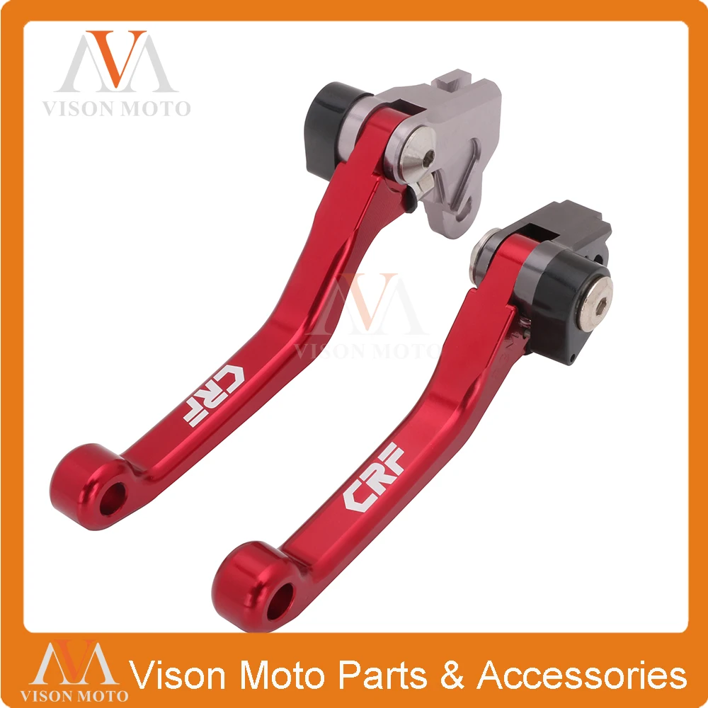 Рычаги сцепления поворотного тормоза мотоцикла с логотипом CRF для Honda CRF150R CR125R CR250R