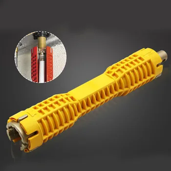 Multi functional Sink Wrench Faucet and Sink Installer Originality Spanner Sink Practical Double Head Faucet Wrench Hand Tool
Multi functional Sink Wrench Faucet and Sink Installer Originality Spanner Sink Practical Double Head Faucet Wrench Hand Tool