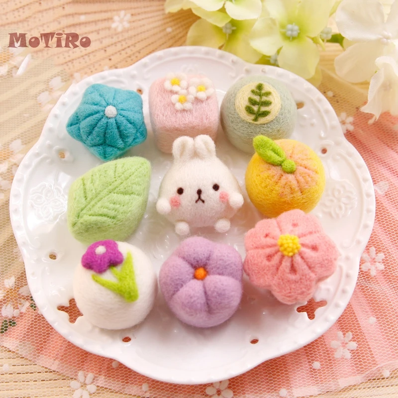 MoTiRo,Japanese Dessert Series Non-Finished Felt Material DIY Package,Wool Felt Poked of Car Pendant/Ornaments/Gift Handmade/Kit
MoTiRo,Japanese Dessert Series Non-Finished Felt Material DIY Package,Wool Felt Poked of Car Pendant/Ornaments/Gift Handmade/Kit