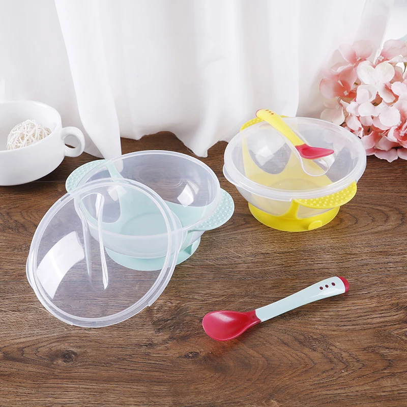 Baby Dinnerware Set Food Bowl Learning Dishes Service Child Tableware Temperature Sensing Feeding Spoon Plate/Tray Suction Cup
Baby Dinnerware Set Food Bowl Learning Dishes Service Child Tableware Temperature Sensing Feeding Spoon Plate/Tray Suction Cup