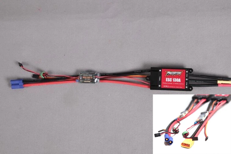 1PC FMS Predator 130A ESC with 10A UBEC Brushless Speed Controller For Fixed-wing FPV Ducted Fan Aircraft Receiver XT90/EC5 Plug
1PC FMS Predator 130A ESC with 10A UBEC Brushless Speed Controller For Fixed-wing FPV Ducted Fan Aircraft Receiver XT90/EC5 Plug