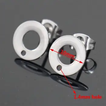 50pc/lot Stainless Steel Stud Post Findings 2018 Women Earring for DIY Jewelry Making
50pc/lot Stainless Steel Stud Post Findings 2018 Women Earring for DIY Jewelry Making