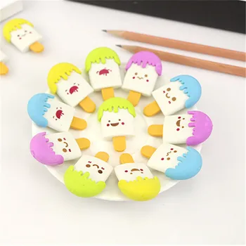 High Quality Cartoon Kawaii Eraser Ice Cream Smile Face Erasers For Kids Rubber Stationery Funny School Office Supplies
High Quality Cartoon Kawaii Eraser Ice Cream Smile Face Erasers For Kids Rubber Stationery Funny School Office Supplies