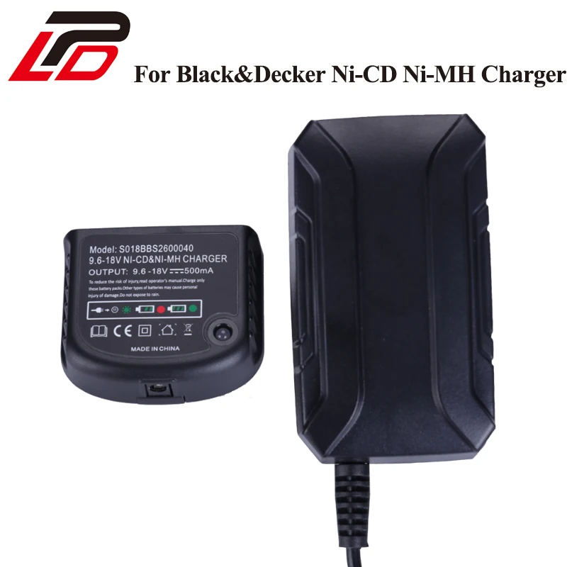 NI-CD NI-MH Battery Charger Universal For Black&Decker 9.6V - 18V Serise Electric Drill Screwdriver Tool Accessory
NI-CD NI-MH Battery Charger Universal For Black&Decker 9.6V - 18V Serise Electric Drill Screwdriver Tool Accessory