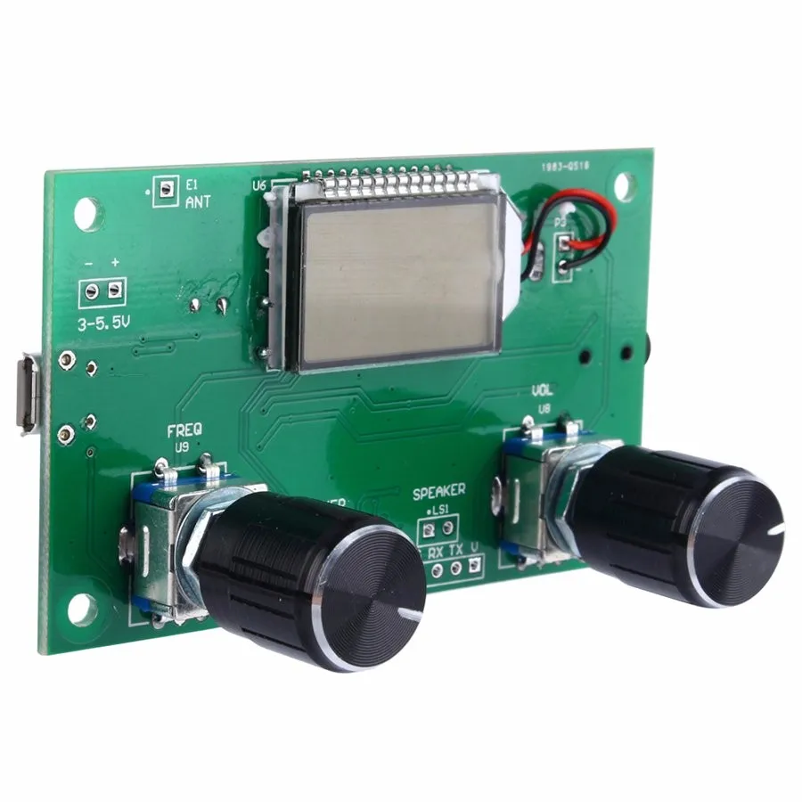 KE NAI DZ DSP PLL Digital Stereo FM Radio Receiver Module 87-108MHz With Serial Control Frequency Range 50Hz-18KHz
KE NAI DZ DSP PLL Digital Stereo FM Radio Receiver Module 87-108MHz With Serial Control Frequency Range 50Hz-18KHz