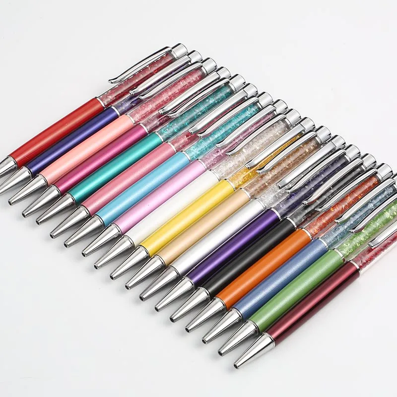 Luxury Crystal Ballpoint Pen Fashion Shiny Diamond Pens Creative Stylus for Writing Stationery Office School Pen Ballpen Black
Luxury Crystal Ballpoint Pen Fashion Shiny Diamond Pens Creative Stylus for Writing Stationery Office School Pen Ballpen Black