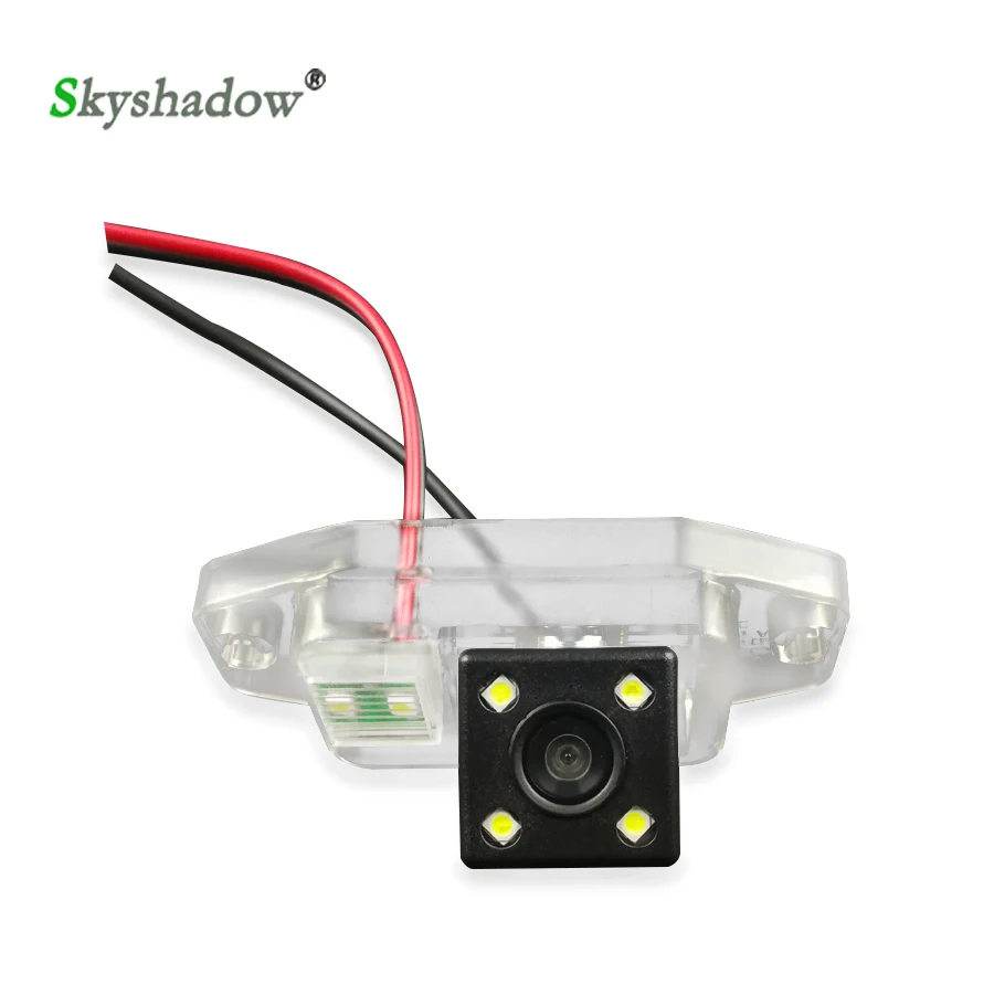 Для Toyota Land Cruiser Prado 120 Series 2005 2006 2007 2008 2009 4LED Автомобильная CCD камера заднего вида