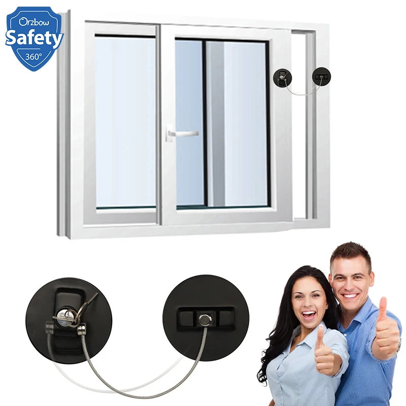 New Baby Safety Window Restrictors Children's Protection Window Limiter For Kids Security Refrigerator Door Lock With 3M Tape
New Baby Safety Window Restrictors Children's Protection Window Limiter For Kids Security Refrigerator Door Lock With 3M Tape
