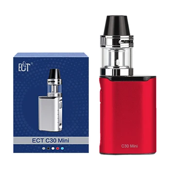 ECT C30 Mini 30W Atomizer Starter Kit with Kenjoy Met 2ml, 1200mAh, Spare Atomizer Core - Red
ECT C30 Mini 30W Atomizer Starter Kit with Kenjoy Met 2ml, 1200mAh, Spare Atomizer Core - Red