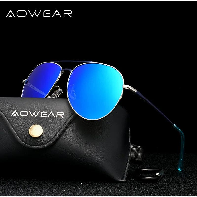 AOWEAR Aviation Polarized Sunglasses Women Brand Designer Polarizing Pilot Sun Glasses for Men Unisex HD Outdoor Driving Goggles
AOWEAR Aviation Polarized Sunglasses Women Brand Designer Polarizing Pilot Sun Glasses for Men Unisex HD Outdoor Driving Goggles