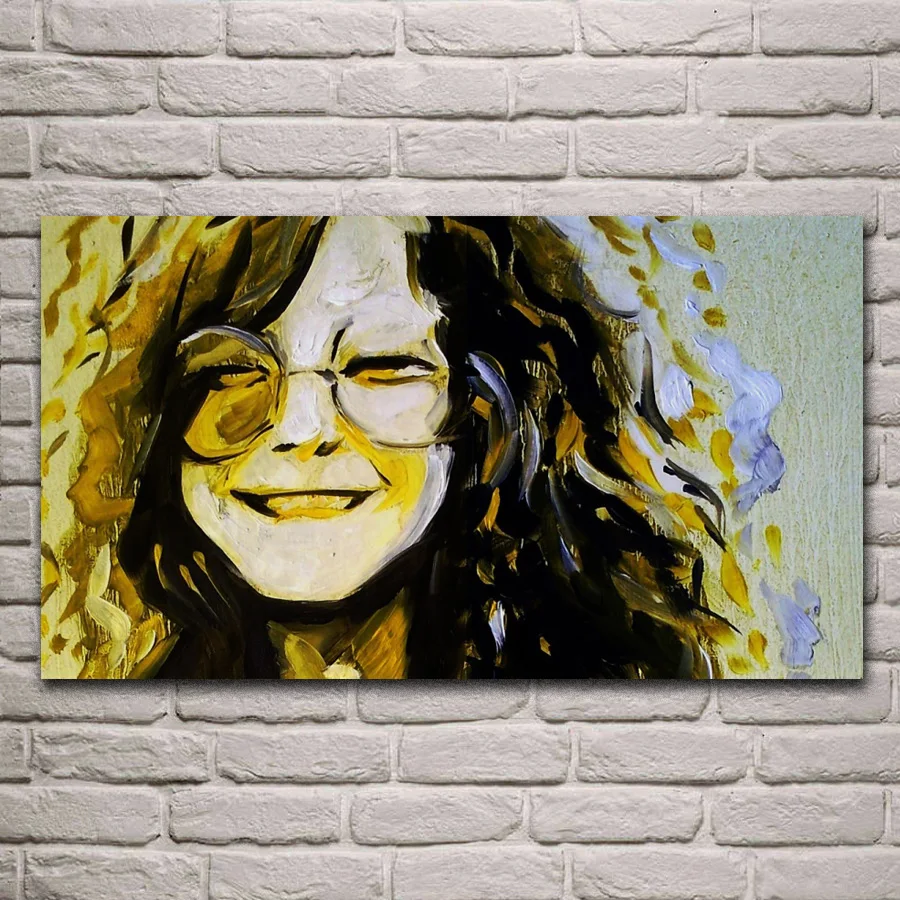Janis Joplin singer portrait artwork living room decoration home wall art decor wood frame fabric posters kf653
Janis Joplin singer portrait artwork living room decoration home wall art decor wood frame fabric posters kf653