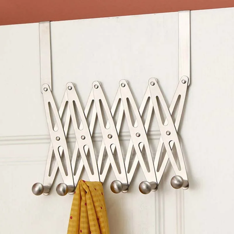 Practical Back Door Hanger Rack Bathroom Kitchen Bedroom Organizer