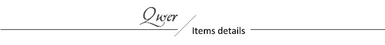 Items details