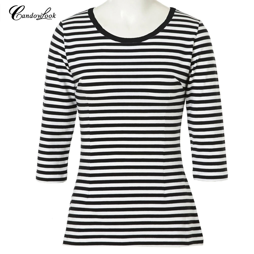 Autumn fall 2017 fashion striped top womens clothing o-neck long sleeve casual slim american vintage style femme t-shirt
Autumn fall 2017 fashion striped top womens clothing o-neck long sleeve casual slim american vintage style femme t-shirt