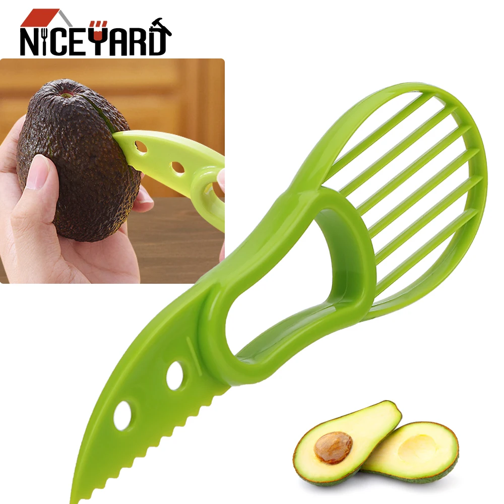 NICEYARD Gadgets 3 in 1 Multi-function Avocado Slicer Pulp Separator Fruit Cutter Kitchen Tools Kitchen Accessories
NICEYARD Gadgets 3 in 1 Multi-function Avocado Slicer Pulp Separator Fruit Cutter Kitchen Tools Kitchen Accessories