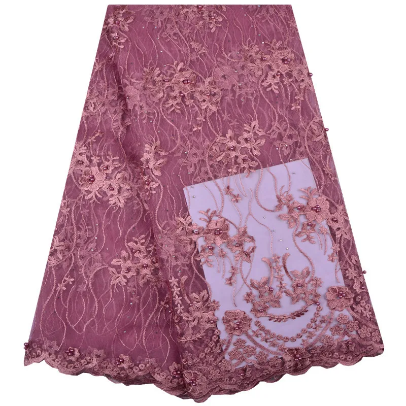 Nigerian Lace Fabrics New Design Embroidered African Lace Fabric High Quality French Tulle Lace For Wedding Dress
Nigerian Lace Fabrics New Design Embroidered African Lace Fabric High Quality French Tulle Lace For Wedding Dress