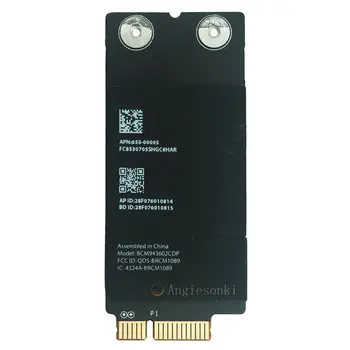 AirPort WiFi WLAN Card & BT 4.0 BCM943602CDP / BCM943602CDPAX Module 653-00005 For Ap.ple iMac A1418 A1419
AirPort WiFi WLAN Card & BT 4.0 BCM943602CDP / BCM943602CDPAX Module 653-00005 For Ap.ple iMac A1418 A1419