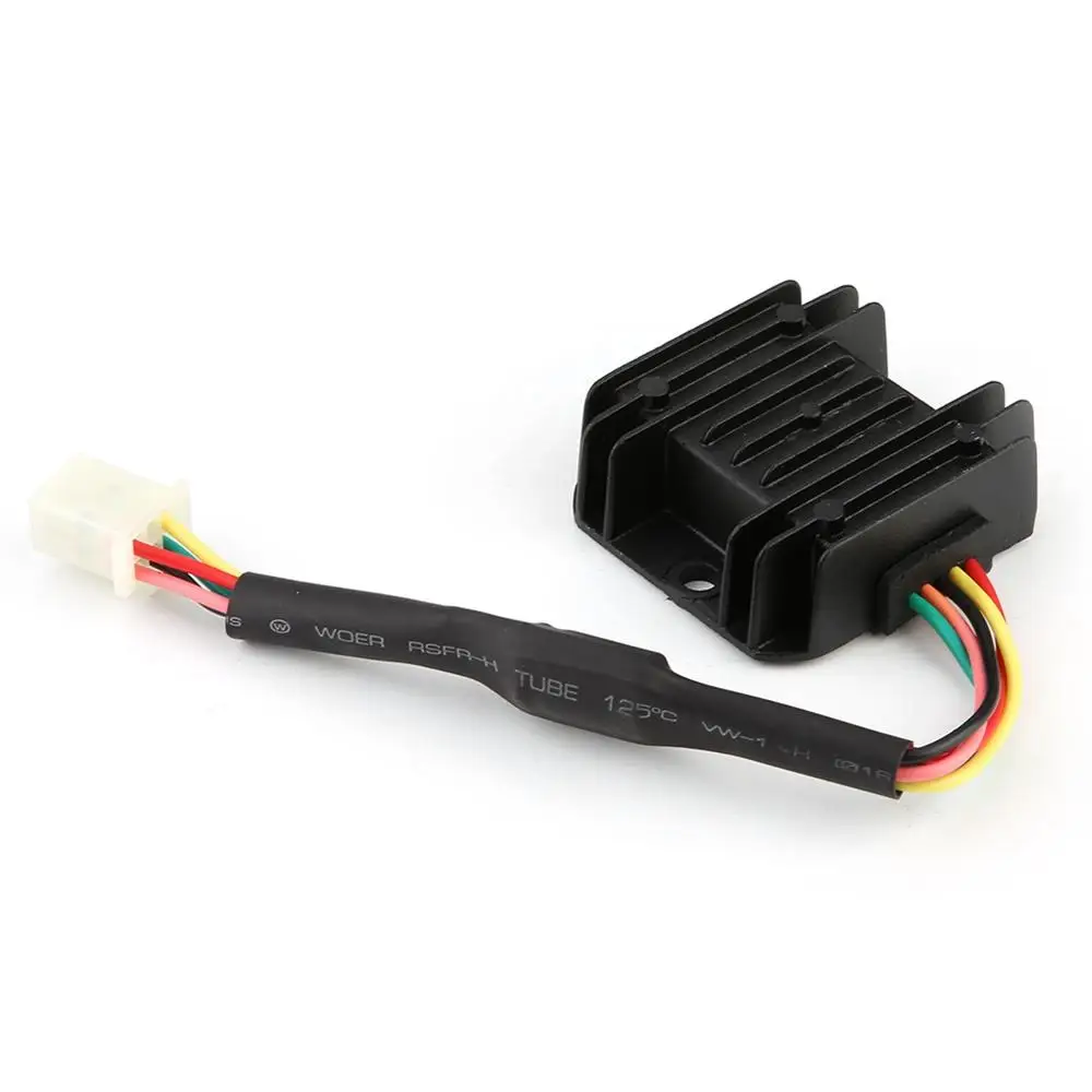 New Regulator Rectifier With 5 Pins For Universal Motorcycle Motorbike Quad Scooter
New Regulator Rectifier With 5 Pins For Universal Motorcycle Motorbike Quad Scooter