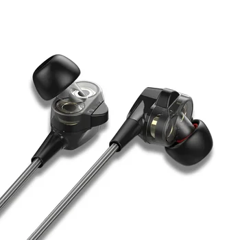RUKZ S2 Dual Dynamic Speaker HiFi Earphones with Mic for SmartPhone Stereo In Ear Earbuds Transparent Headset Bass Earpieces
RUKZ S2 Dual Dynamic Speaker HiFi Earphones with Mic for SmartPhone Stereo In Ear Earbuds Transparent Headset Bass Earpieces
