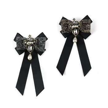New Free Shipping fashion male Crown bow tie female wild retro small fragrance brooch shirt with jewelry collar brooch
New Free Shipping fashion male Crown bow tie female wild retro small fragrance brooch shirt with jewelry collar brooch