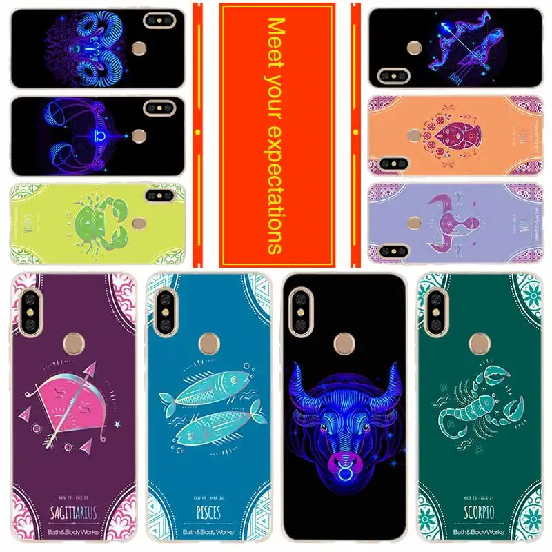 Phone for Xiaomi Redmi go 7 6a 5a 5plus 4a 4x 3s Note 7 6 5 4 3 5a K20 pro Cover Case Zodiac Signs Design
Phone for Xiaomi Redmi go 7 6a 5a 5plus 4a 4x 3s Note 7 6 5 4 3 5a K20 pro Cover Case Zodiac Signs Design