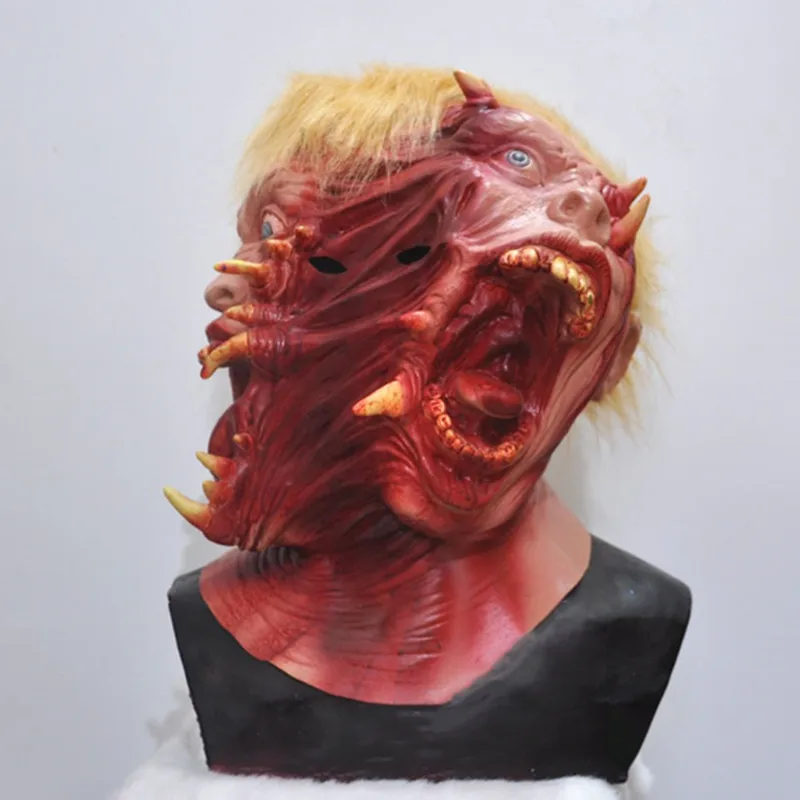 Hot Selling Realistic Full Head Halloween Cosplay Mask Celebrations Party Adult Cap Horror Mask
Hot Selling Realistic Full Head Halloween Cosplay Mask Celebrations Party Adult Cap Horror Mask