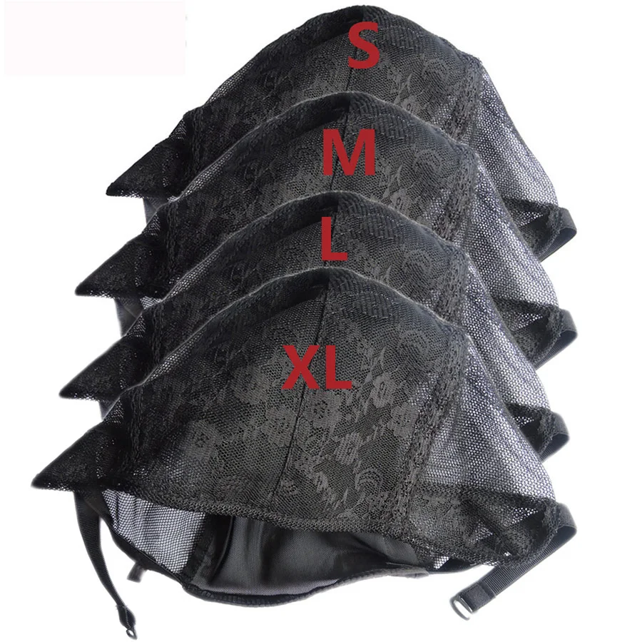 Парик с регулируемым ремешком на спине размер S/M/L/XL|wig cap|caps for making wigsglueless wig cap |