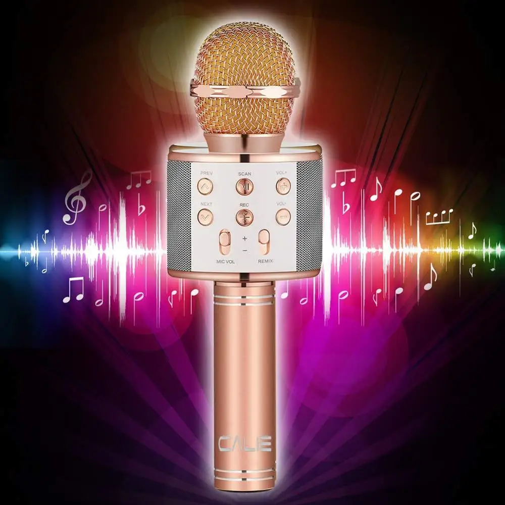 WS 858 Wireless Karaoke Microphone Professional Karaoke WS858 Speaker Bluetooth Handheld For Apple iPhone Android Smartphone
WS 858 Wireless Karaoke Microphone Professional Karaoke WS858 Speaker Bluetooth Handheld For Apple iPhone Android Smartphone