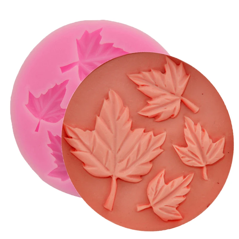 Leaf Shape 3D Soap Mold Handmade Silicone Fondant Mold Form Silicon Cake Decorating Soap Mould Round Wedding Baking Tools
Leaf Shape 3D Soap Mold Handmade Silicone Fondant Mold Form Silicon Cake Decorating Soap Mould Round Wedding Baking Tools