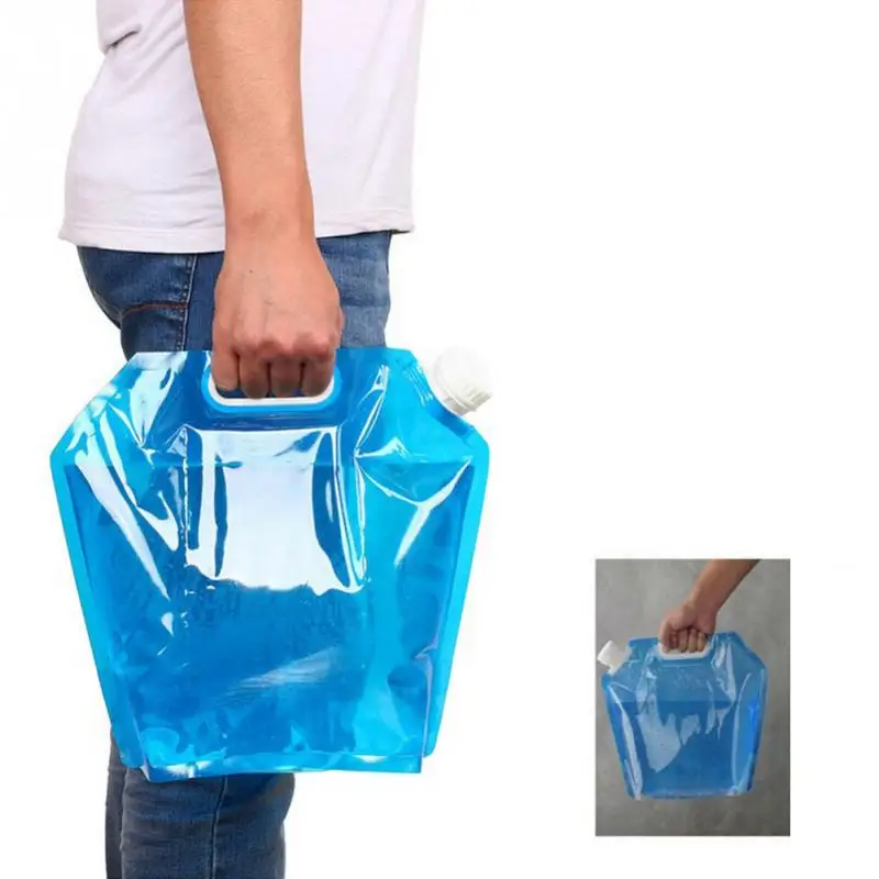 Portable Foldable Folding Water Bag Outdoor Emergency Survival Water Bag Camping Picnic Large Capacity Water Container Bag #137