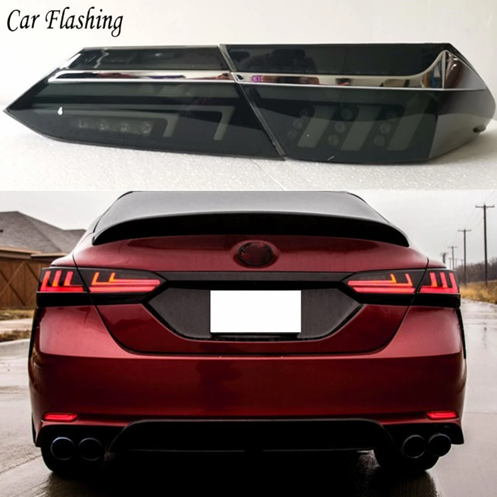 Car flashing 1Set for Toyota camry 2018 Brake Reverse lamp Taillight LED taillight Tail Light Assembly Lamp rear parking light
Car flashing 1Set for Toyota camry 2018 Brake Reverse lamp Taillight LED taillight Tail Light Assembly Lamp rear parking light