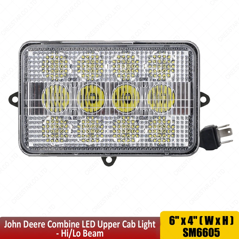 Agricultural LED Lights TL9000 LED Combine Light Replace top of cab headlight 60W led tractor lights 6x4 led work lights x1pc
Agricultural LED Lights TL9000 LED Combine Light Replace top of cab headlight 60W led tractor lights 6x4 led work lights x1pc