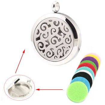 10pcs 30mm plain Rattan Aromatherapy Essential Oil surgical Stainless Steel Perfume Diffuser Locket Necklace with chain
10pcs 30mm plain Rattan Aromatherapy Essential Oil surgical Stainless Steel Perfume Diffuser Locket Necklace with chain
