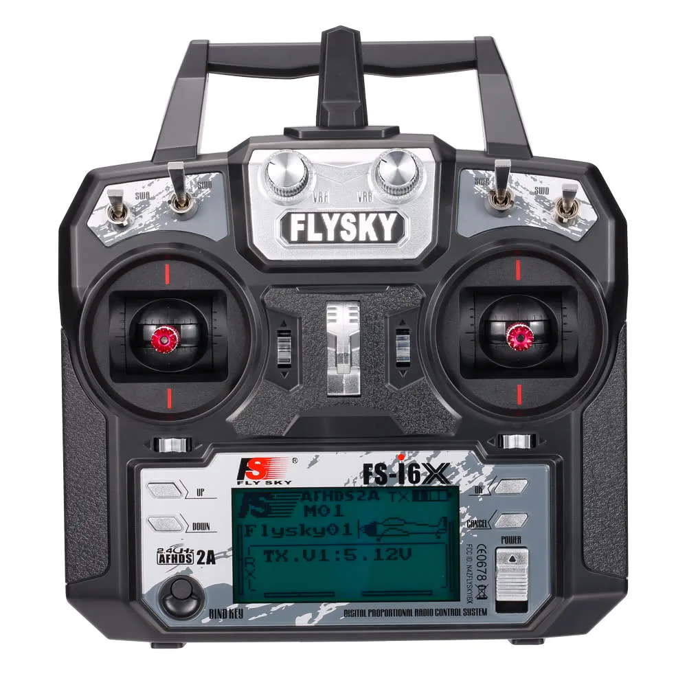 Flysky FS-i6X 2.4GHz 6CH AFHDS 2A RC Transmitter Remote Controller 4