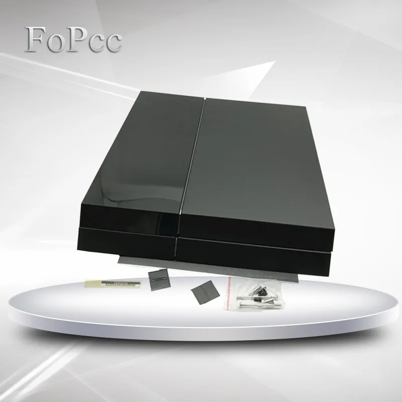 High Quality Black Console Full Set Housing Shell Case with Stickers & Screws for PS4 Machine 1100 Model
High Quality Black Console Full Set Housing Shell Case with Stickers & Screws for PS4 Machine 1100 Model