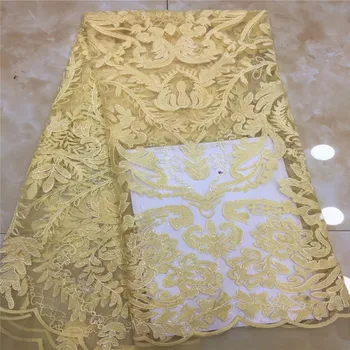 Madison Embroidered Tulle Lace Fabric with Sequins French African Tulle Mesh Lace Fabric Mesh Net Lace for Wedding Evening 
Madison Embroidered Tulle Lace Fabric with Sequins French African Tulle Mesh Lace Fabric Mesh Net Lace for Wedding Evening