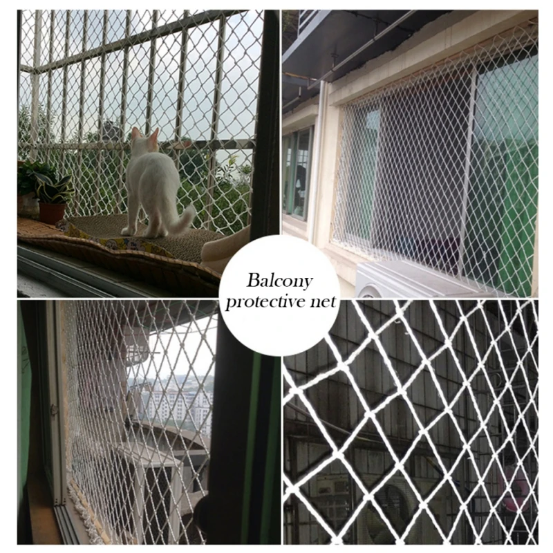 Pet Cat Dog Nylon Protective Mesh Net for Home Window Balcony Safety Protection Fence Gard for Baby Kid Falling Net Fence
Pet Cat Dog Nylon Protective Mesh Net for Home Window Balcony Safety Protection Fence Gard for Baby Kid Falling Net Fence